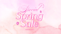 Special Spring Sale Facebook Event Cover Design