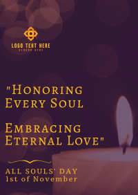 Embrace Eternal Love Flyer Design