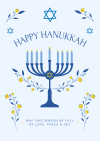 Happy Hanukkah Poster Image Preview