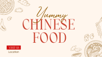Tasty China Facebook Event Cover Design