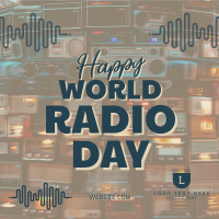 Celebrate World Radio Day Instagram post Image Preview