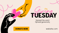 Give back this Giving Tuesday Animation Image Preview
