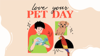 Loving Your Pet Animation Image Preview