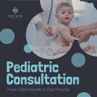 Pediatric Health Service Instagram post Image Preview