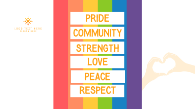All About Pride Month Facebook event cover Image Preview