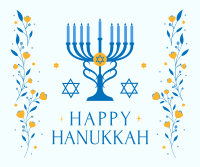 Hanukkah Festival of Lights Facebook post Image Preview