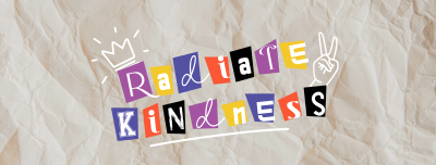 Radiate Kindness Facebook cover Image Preview