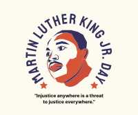 Martin Luther Day Facebook Post Design