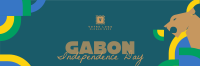 Gabon National Day Twitter header (cover) Image Preview