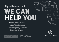 I'm your Plumbing Expert Postcard Image Preview