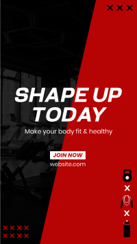 Shape Up Facebook Story Image Preview