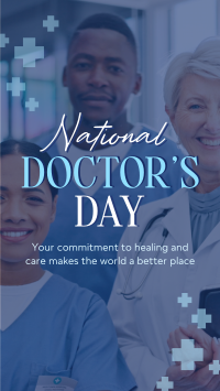National Doctor's Day YouTube short Image Preview
