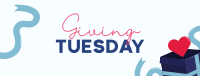 Giving Tuesday Donation Box Facebook Cover Image Preview