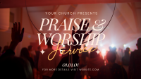 Praise & Worship Facebook Event Cover Image Preview