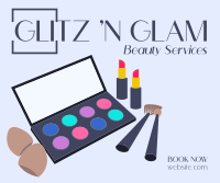 Glitz 'n Glam Facebook Post Design