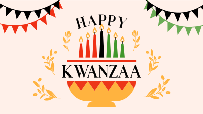 Kwanzaa Banners Facebook event cover Image Preview