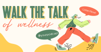 Walk Wellness Podcast Facebook ad Image Preview