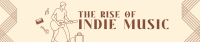 Rise of Indie SoundCloud Banner Design