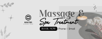 Massage and Spa Wellness Facebook Cover Image Preview