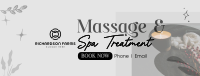 Massage and Spa Wellness Facebook Cover Image Preview