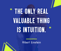 Intuition Philosophy Facebook Post Design