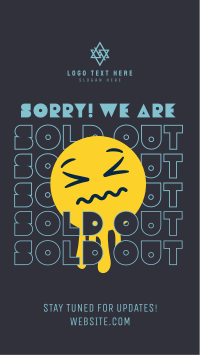 Sorry Sold Out Instagram reel Image Preview