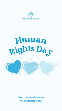 Human Rights Day Facebook Story Design