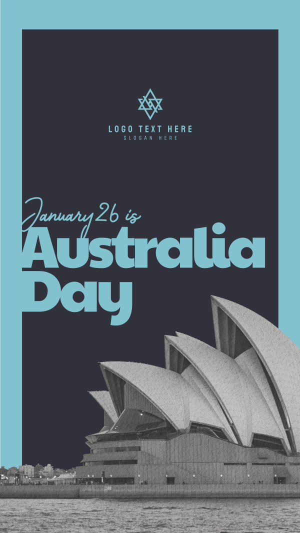Vintage Australia Day Instagram Story Design Image Preview