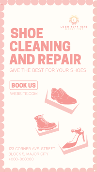 Shoe Cleaning and Repair Facebook Story Preview