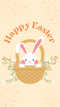 Modern Easter Bunny TikTok Video Image Preview