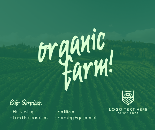 Organic Agriculture Facebook Post Design Image Preview