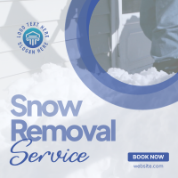 Snow Removal Service Instagram post Image Preview