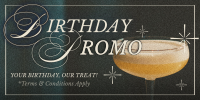 Rustic Birthday Promo Twitter Post Image Preview