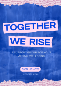 Mental Health Support Group Flyer Preview