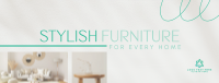 Stylish Furniture Store Facebook cover Image Preview