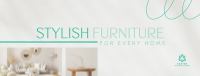 Stylish Furniture Store Facebook cover Image Preview