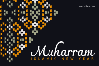 Blessed Muharram  Pinterest Cover Image Preview
