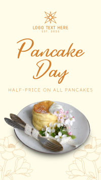 Fancy Pancake Party Instagram Story Design