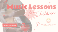 Music Lessons for Kids Animation Image Preview
