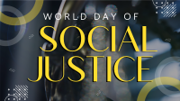 Social Justice Day Video Image Preview