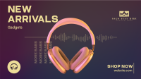 Girly Headphone Facebook event cover Image Preview