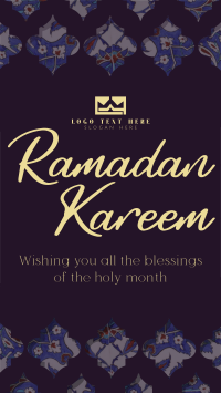 Ramadan Islamic Patterns Facebook Story Design