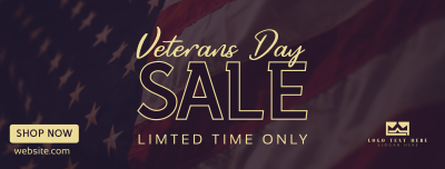 Veterans Medallion Sale Facebook cover Image Preview