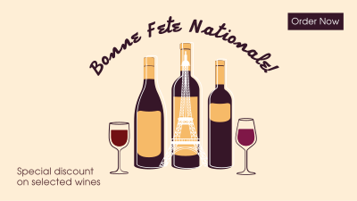 Bastille Day Wine Facebook event cover Image Preview