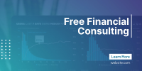 Simple Financial Consulting Twitter post Image Preview