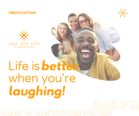 Laugh it off Facebook post Image Preview