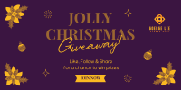 Jolly Christmas Giveaway Twitter post Image Preview