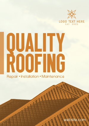 Quality Roofs Poster Image Preview