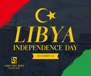 Libya National Day Facebook post Image Preview