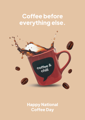 Coffee Before Everything Poster Image Preview